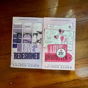 Lauren Asher Love Redefined and Love Unwritten Books